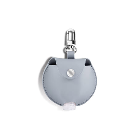 Mini Round Pouch Dispenser - Baby Blue