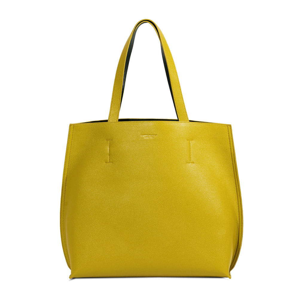 Double Tote Bag - Chartreuse