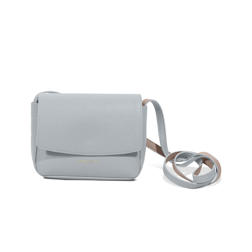 Mini Bag With Crossbody Strap - Baby Blue