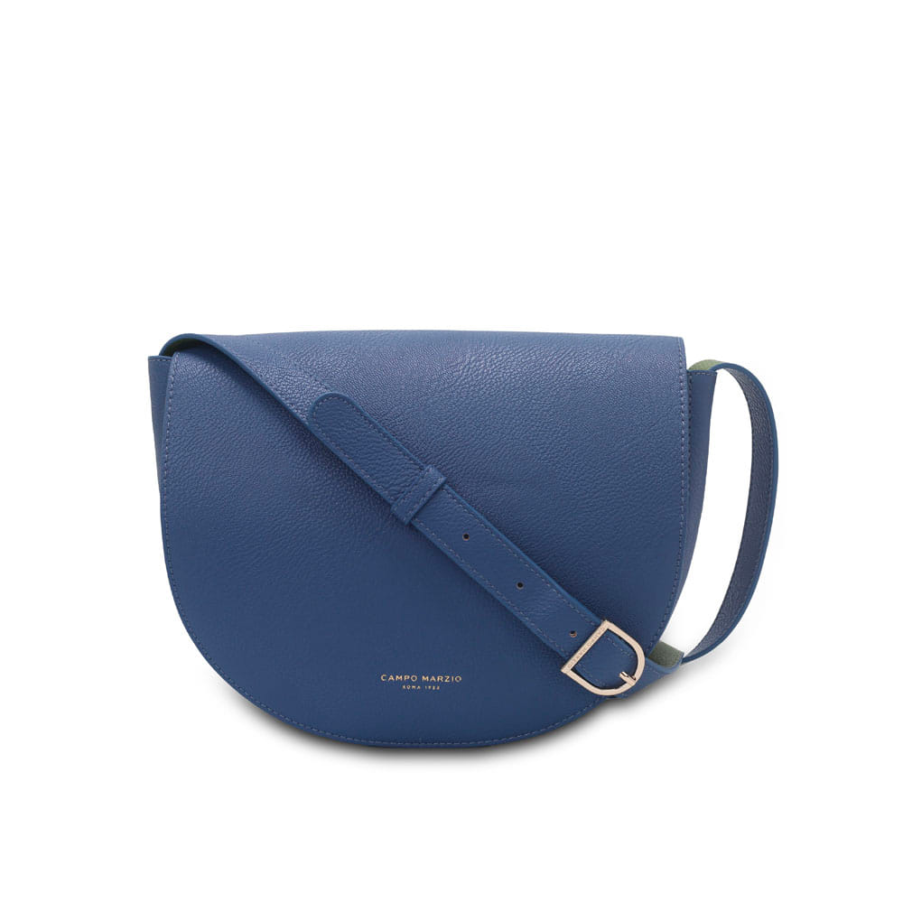 Christina Saddle Bag - Dark Denim