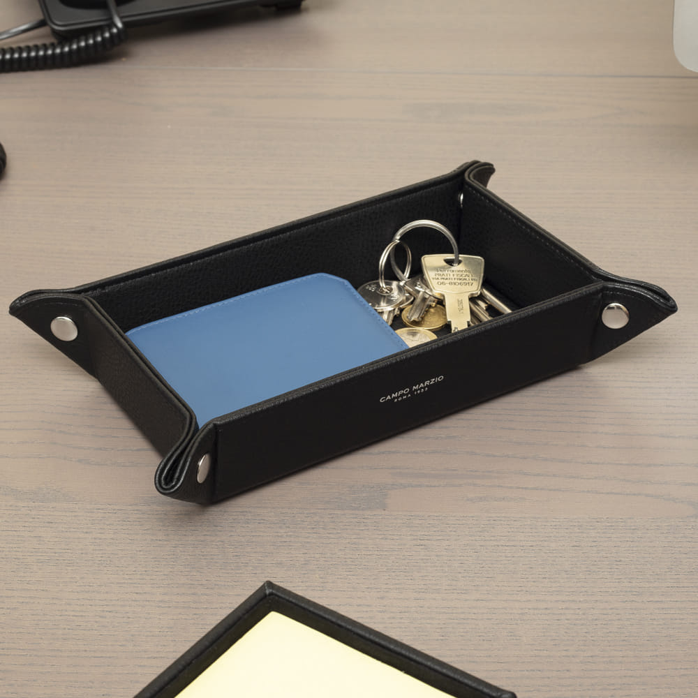 Heraclitus Tray With Buttons Black | Campo Marzio