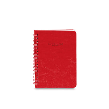 Notes Con Spirale A6 - Rosso Ciliegia