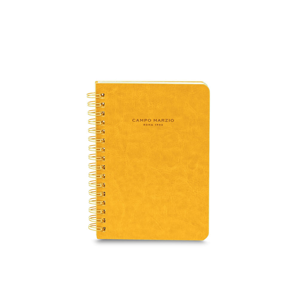Spiral Notes A6 - Yellow