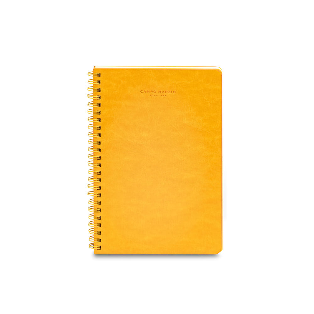 Notes Con Spirale A5 - Giallo