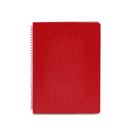Spiral Notes A4 - Cherry Red
