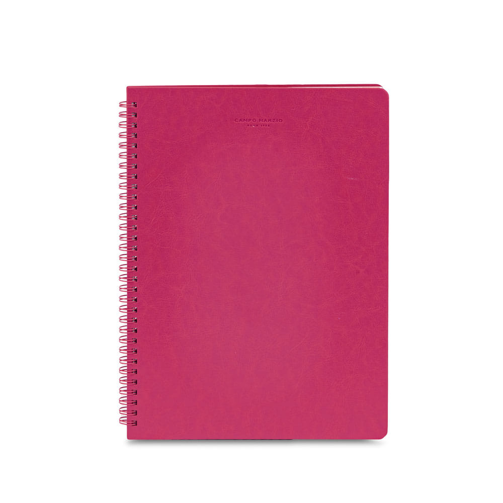 Spiral Notes A4 - Fuchsia