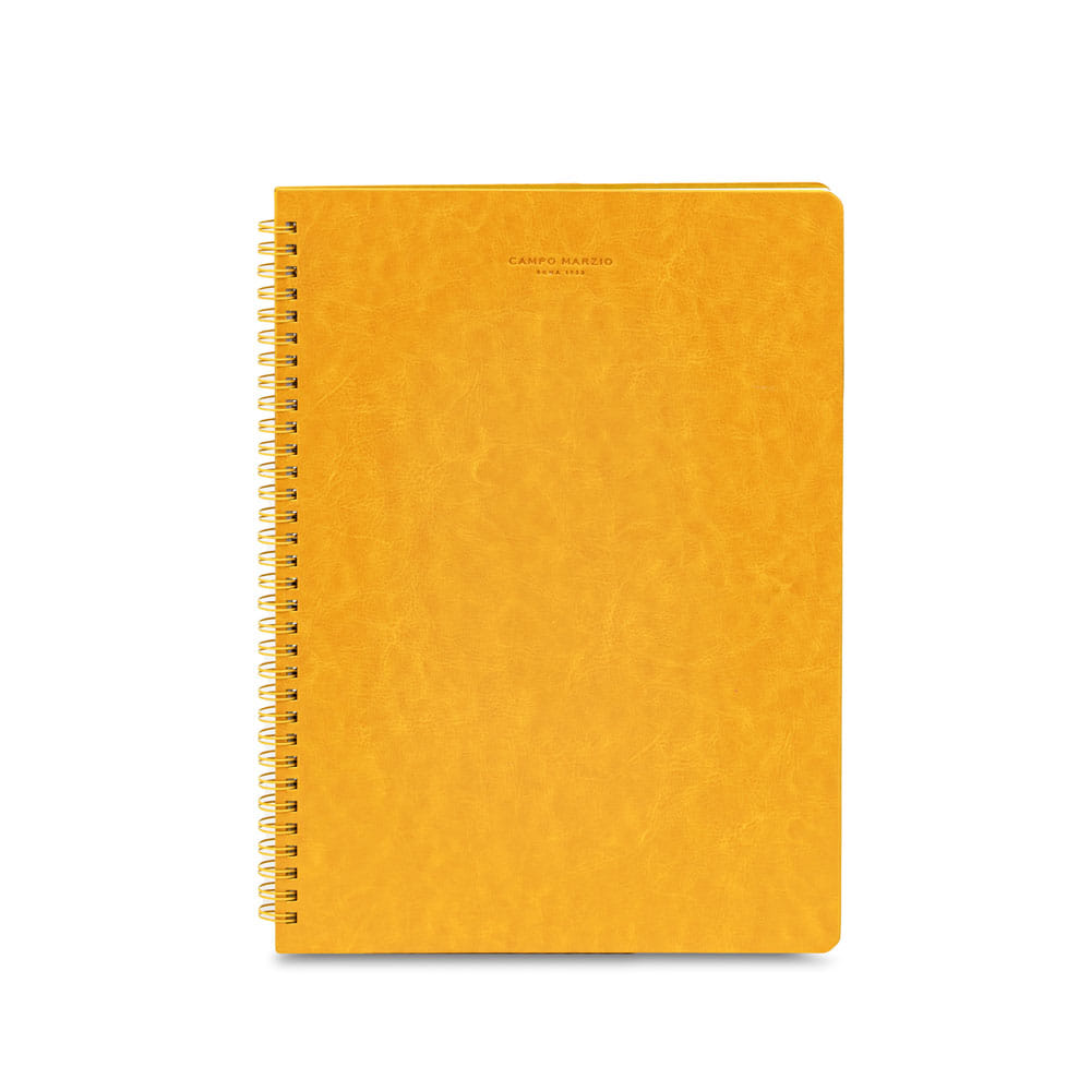 Spiral Notes A4 - Yellow