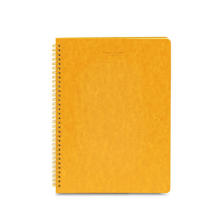 Spiral Notes A4 - Yellow