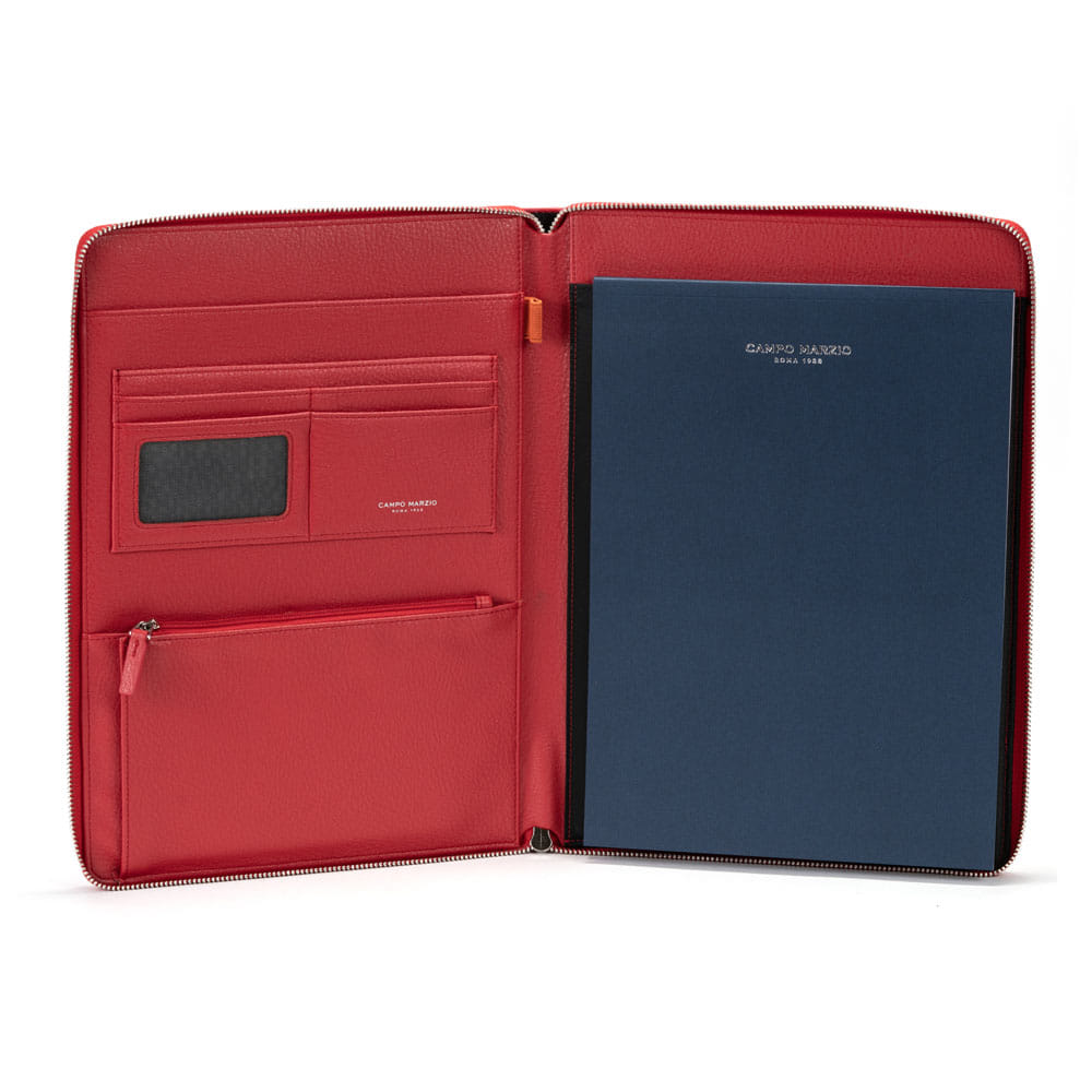 Isaac Portfolio A4 Cherry Red | Campo Marzio
