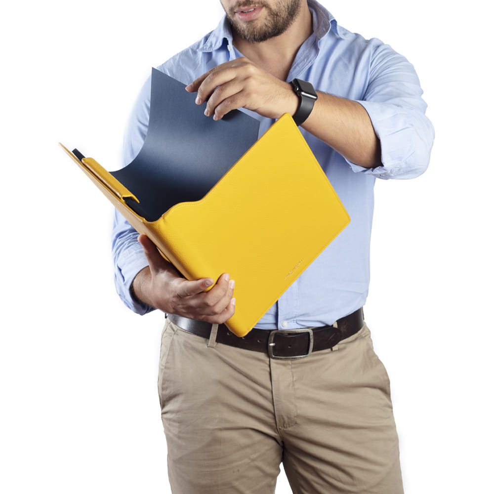 Portablocco A4 Hudson Giallo | Campo Marzio - Foto 7