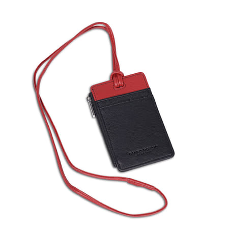 Neck Badge Holder Colombo - Black