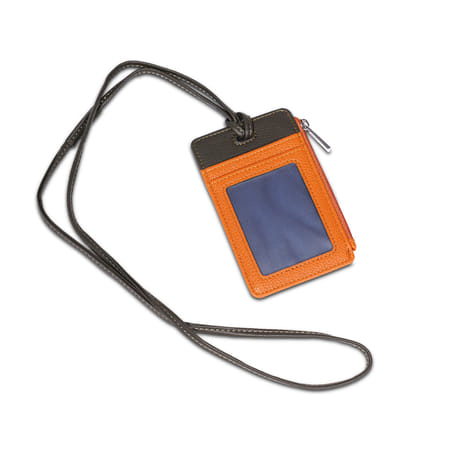 Neck Badge Holder Colombo - Mandarin