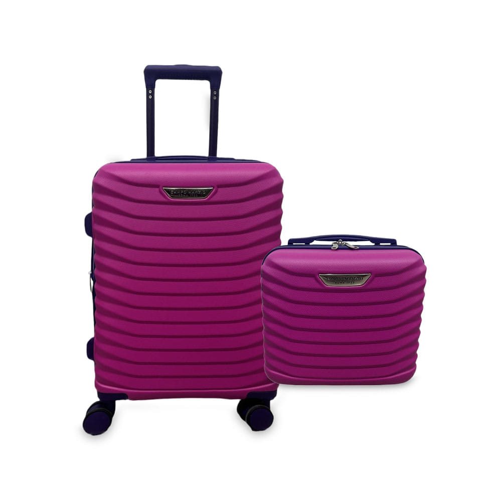 Set Trolley Espandibile e Beauty Case Porto 2 Pz - Bouganvillea