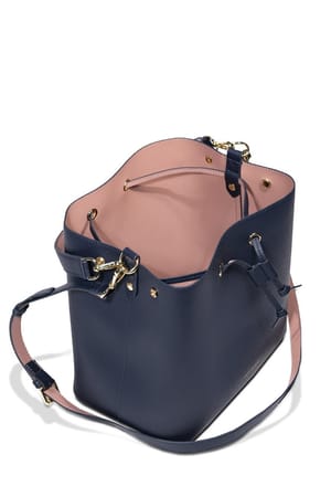 Anita Bucket Bag - Ocean Blue